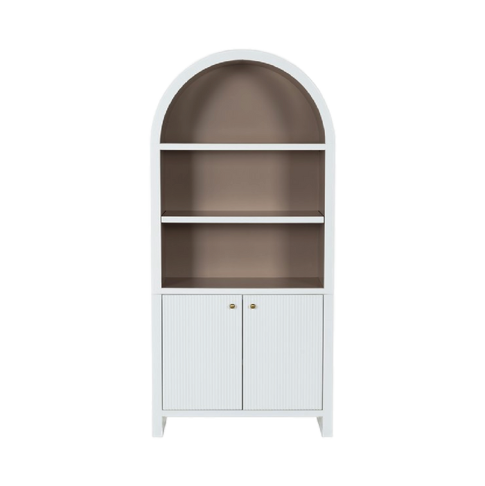 Jordyn Bookcase - White
