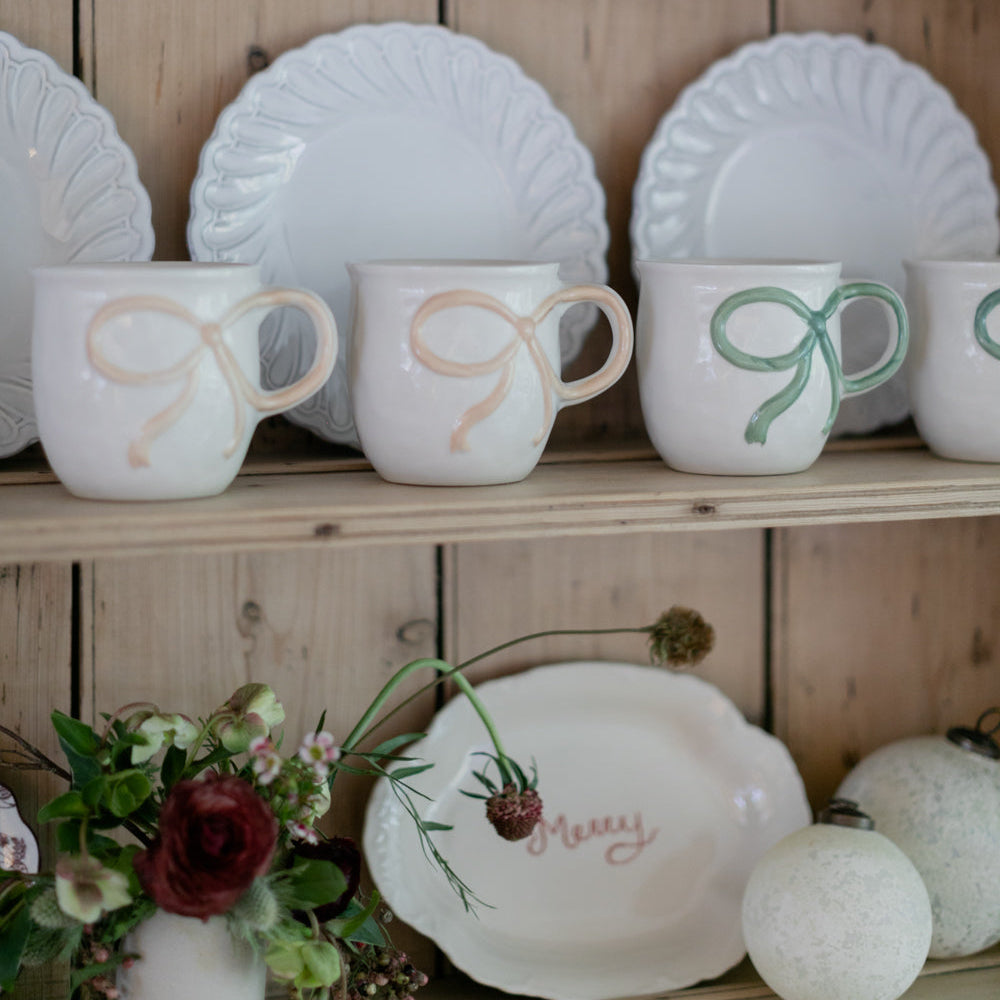 Wintry White Glass Ornament