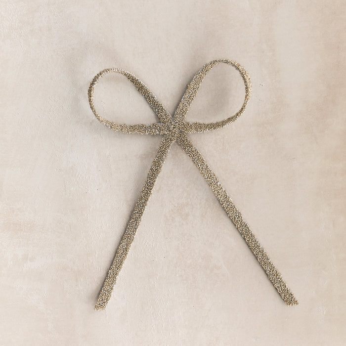 Manhattan Beaded Bow