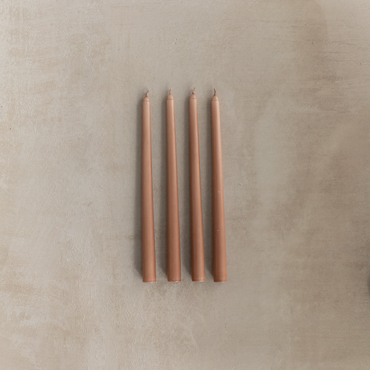 Winter Rose Tapered Candles - Set of 4