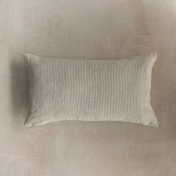 Sallie Striped Pillow Cover - Grey