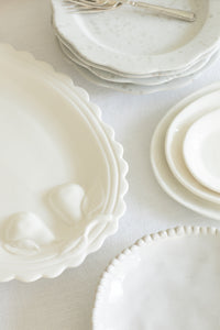 Mila Scalloped Pear Platter