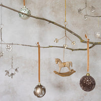 Winterleaf Beaded Ornament