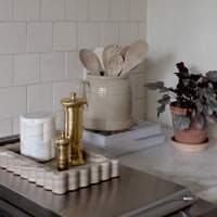 Greyson Scalloped Marble Trays