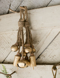 Metal Bells Jute Garland