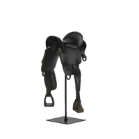 English Saddle Statue