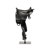 English Saddle Statue