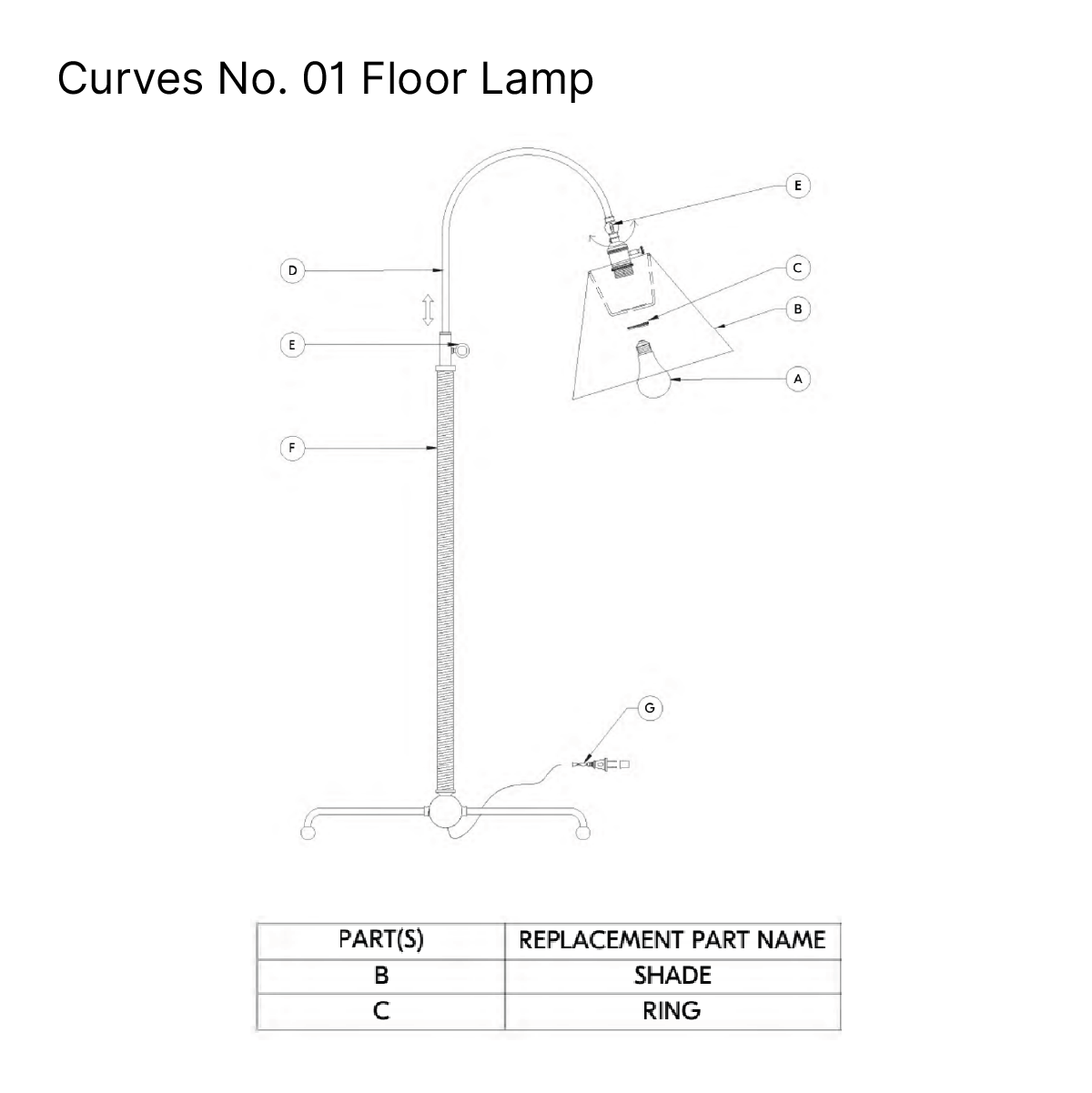 Curves No. 01 Floor Lamp