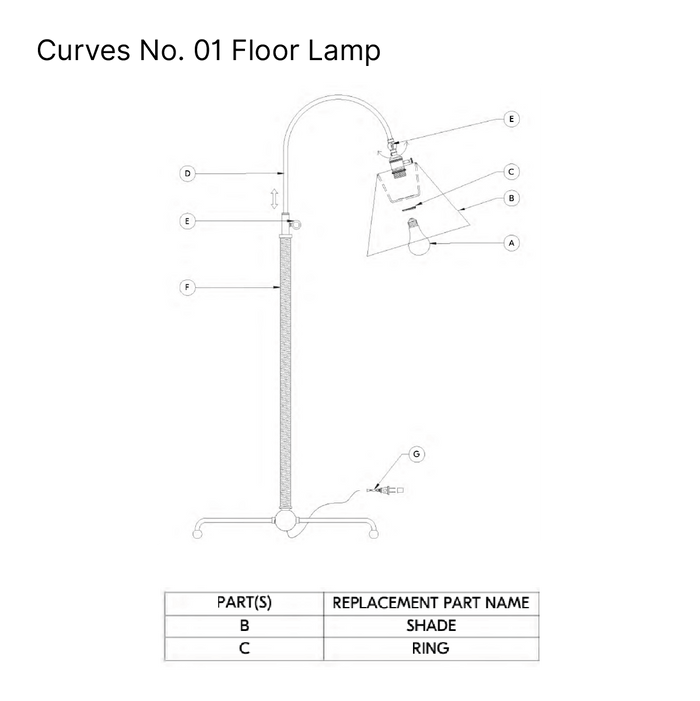 Curves No. 01 Floor Lamp