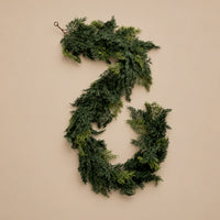 Holiday Ranch Cedar Garland -6'