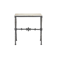 Agora Travertine Side Table