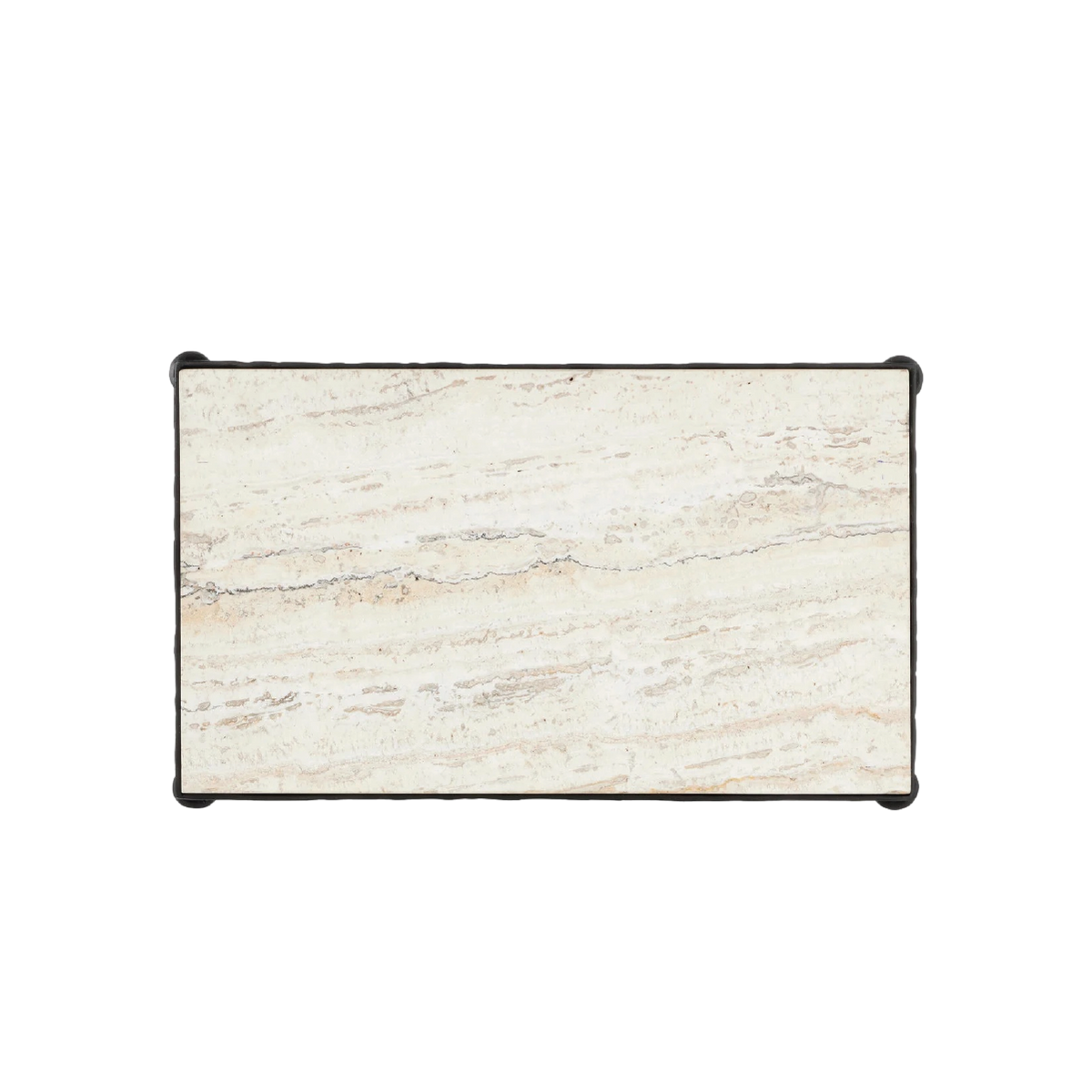 Agora Travertine Side Table
