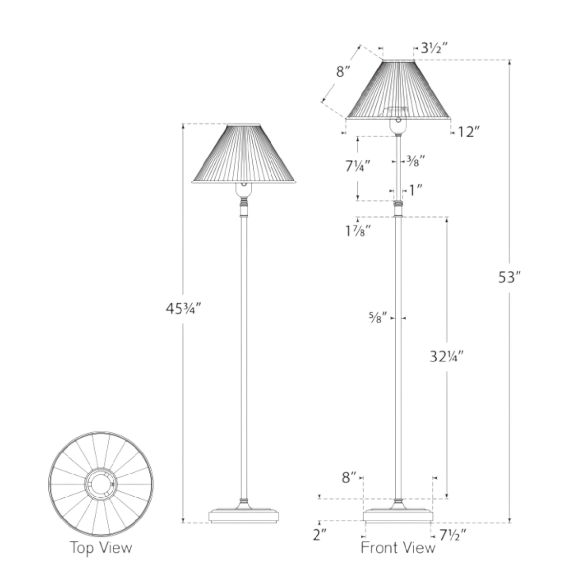 Anette Adjustable Floor Lamp