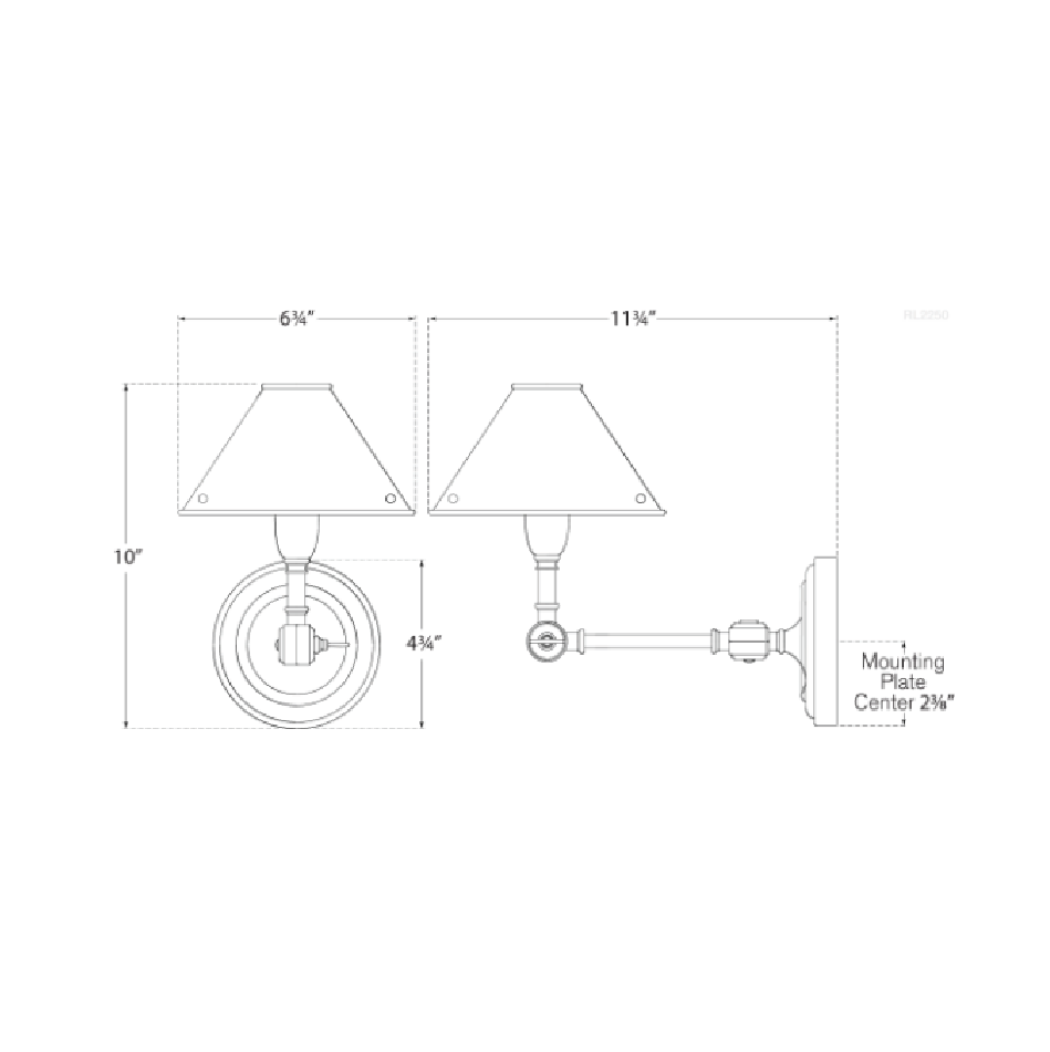 Anette Single Sconce