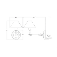 Anette Single Sconce