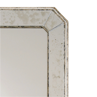 Antiqued Rectangular Mirror