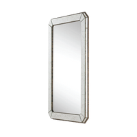 Antiqued Rectangular Mirror