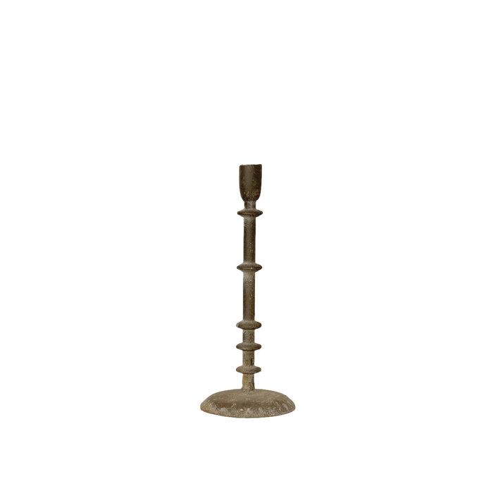 Augustus Iron Candle Holder - Short