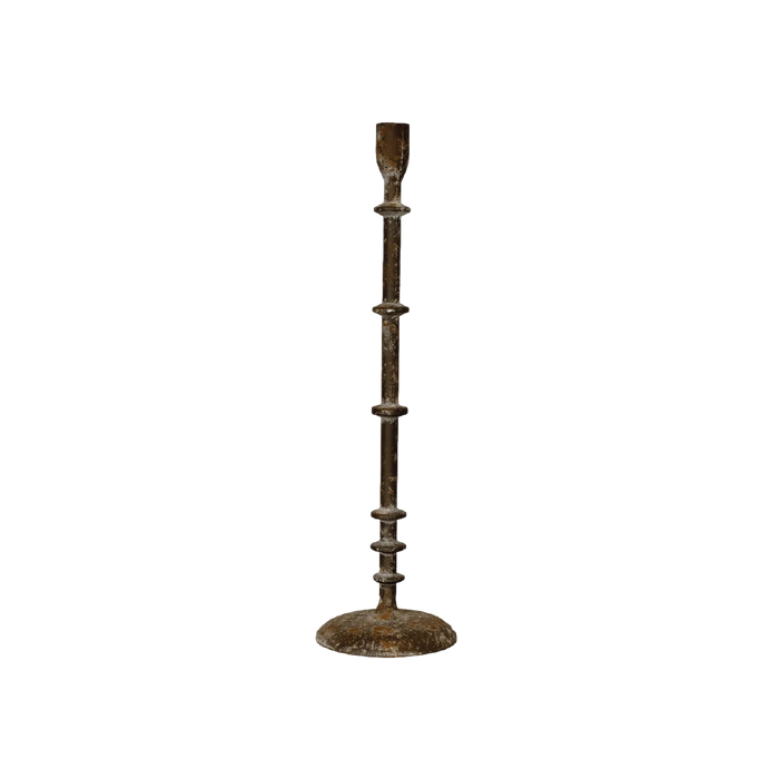 Augustus Iron Candle Holder - Tall