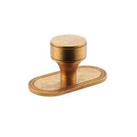 Barwick Plain Cabinet Knob with Backplate