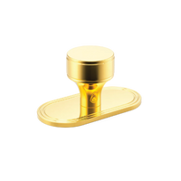 Barwick Plain Cabinet Knob with Backplate