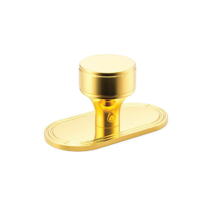 Barwick Plain Cabinet Knob with Backplate