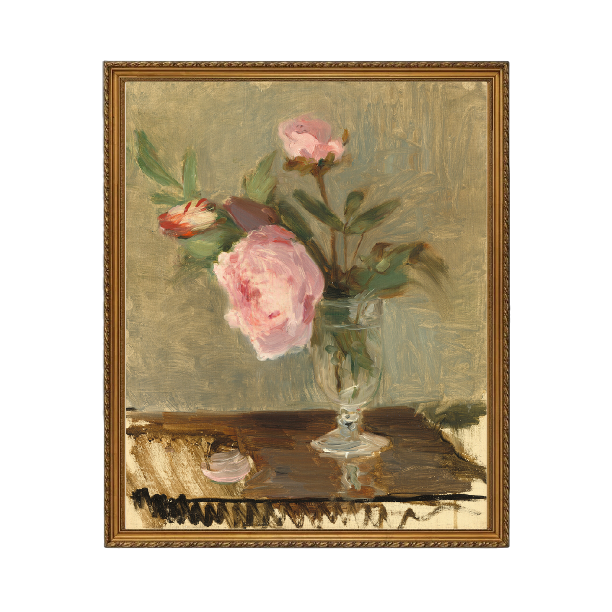 Blushing Peonies - Unframed Art Print