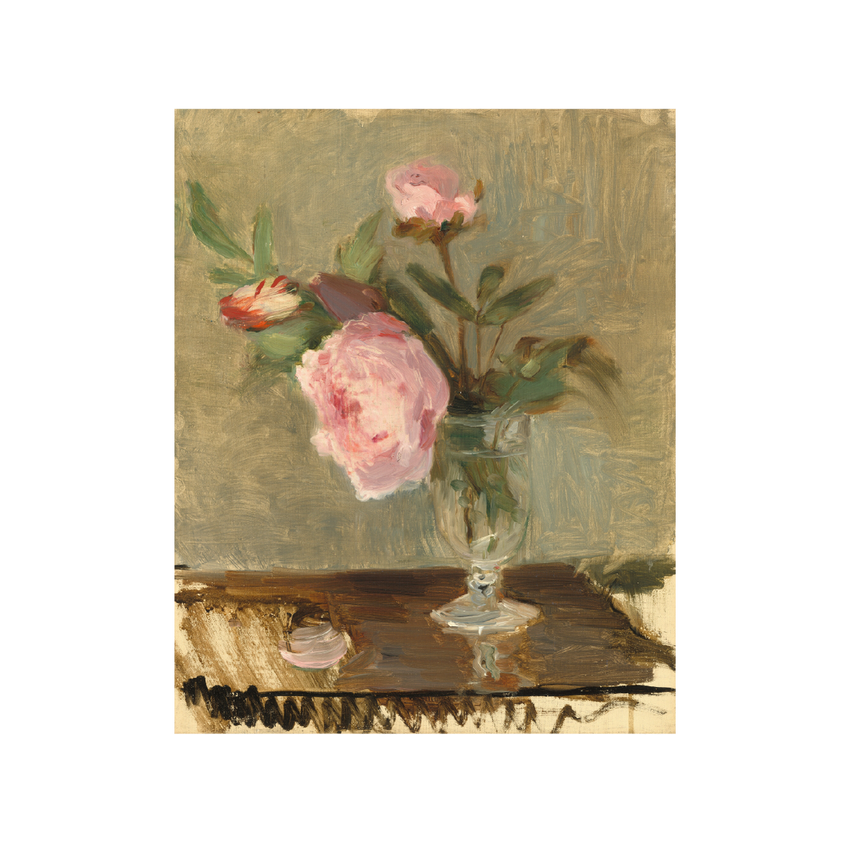 Blushing Peonies - Unframed Art Print