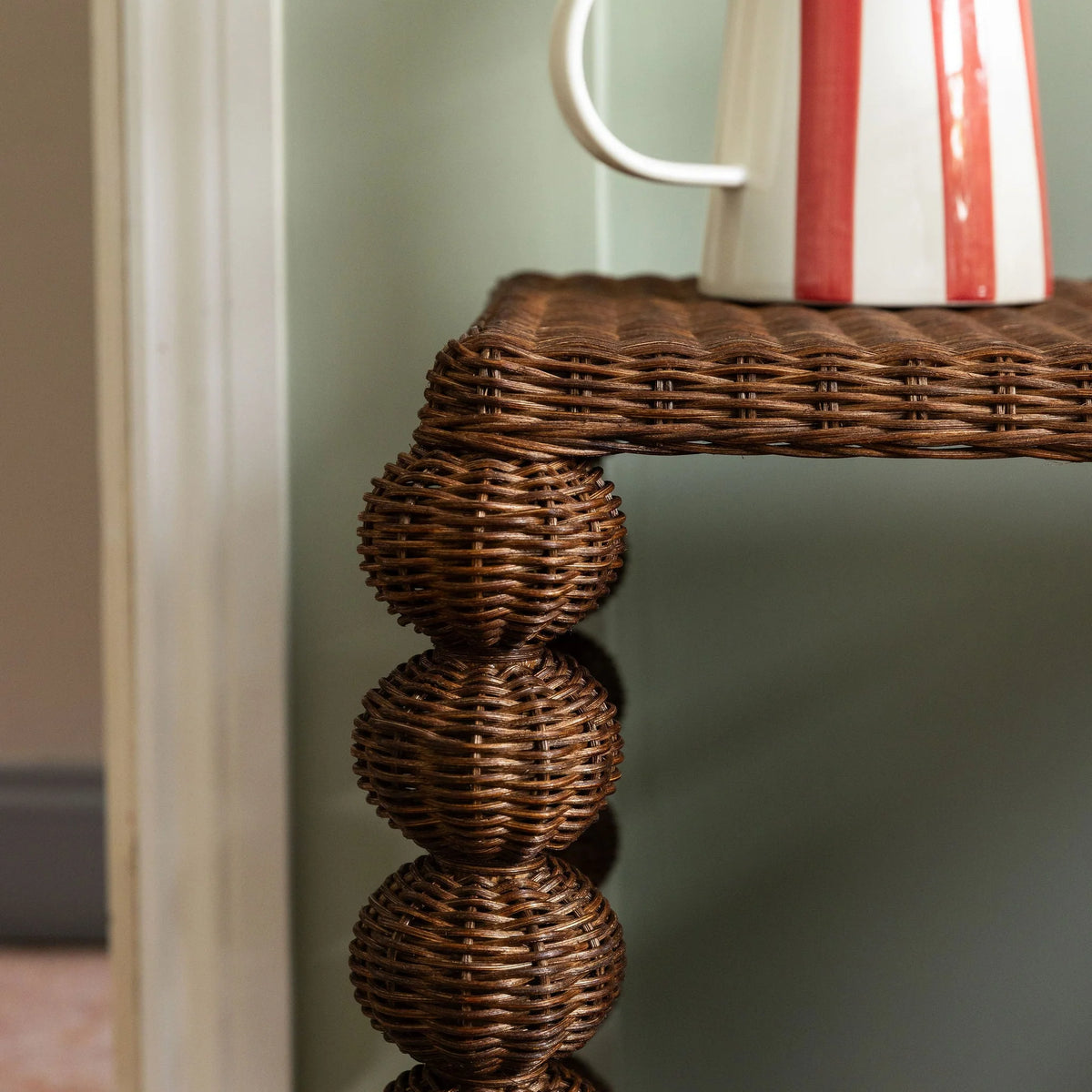 Bobbin Side Table - Teak