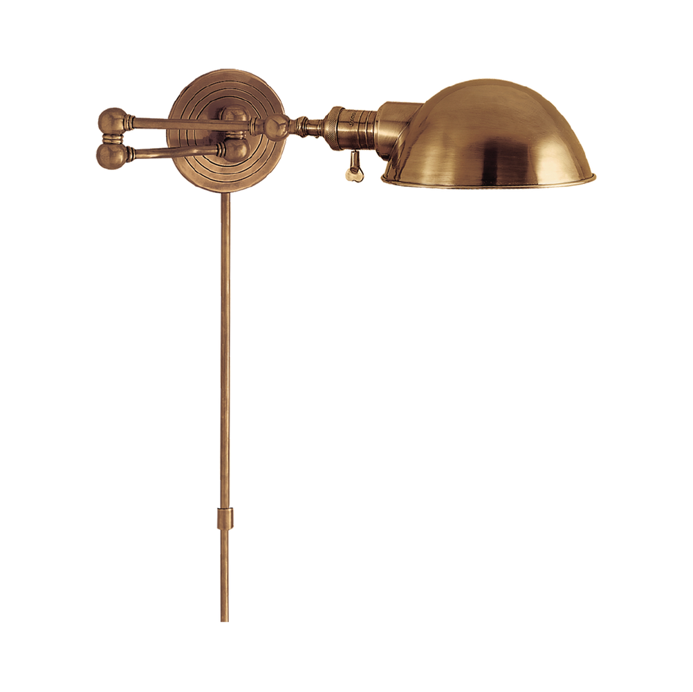 Boston Swing Arm with Apothecary Shade