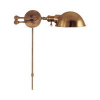 Boston Swing Arm with Apothecary Shade