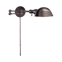 Boston Swing Arm with Apothecary Shade