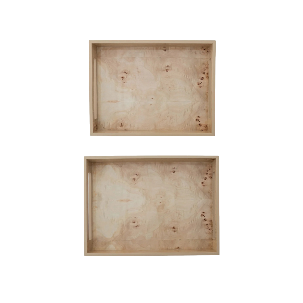 Bradley Burl Wood Trays