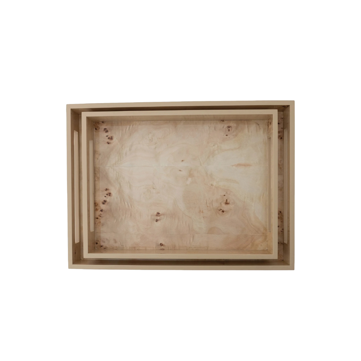 Bradley Burl Wood Trays