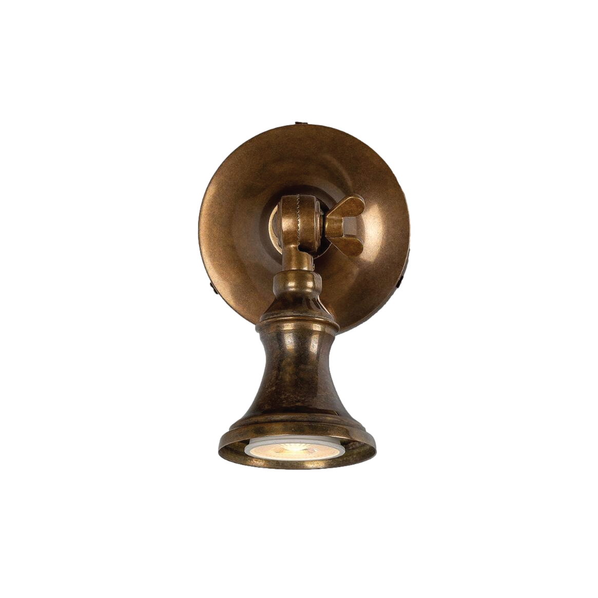 Cottage Traditional Brass Spot Light