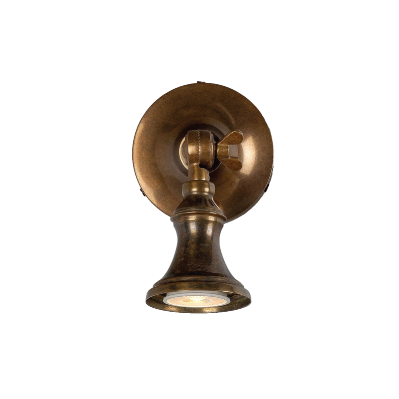 Cottage Traditional Brass Spot Light