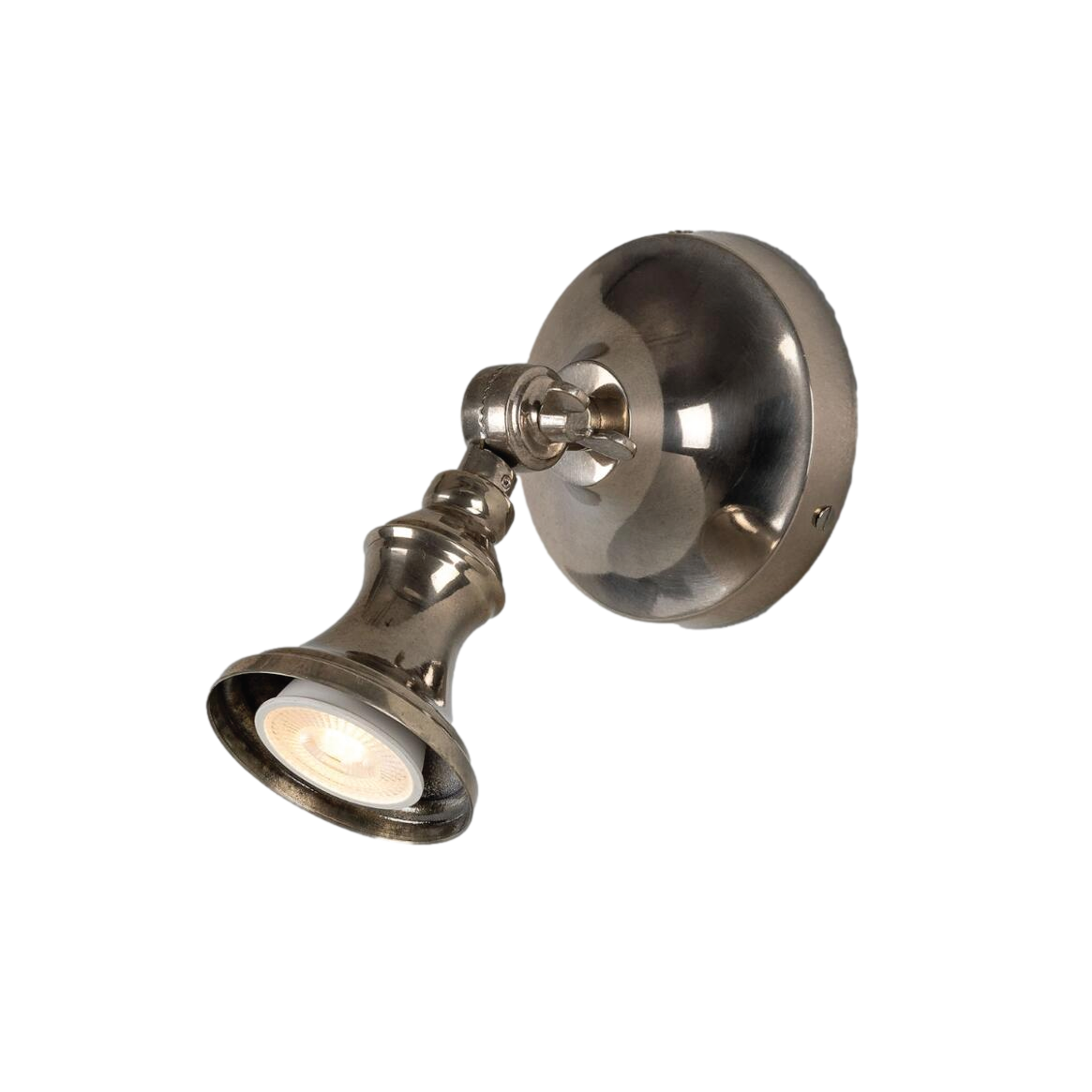 Cottage Traditional Brass Spot Light