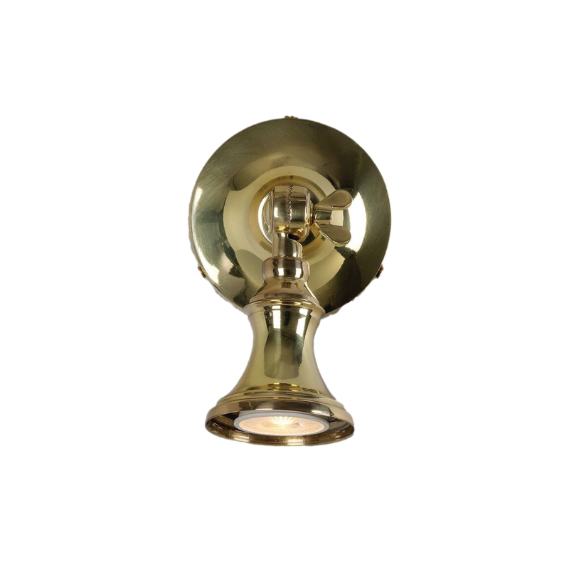 Cottage Traditional Brass Spot Light