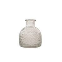 Camille Pressed Glass Vases