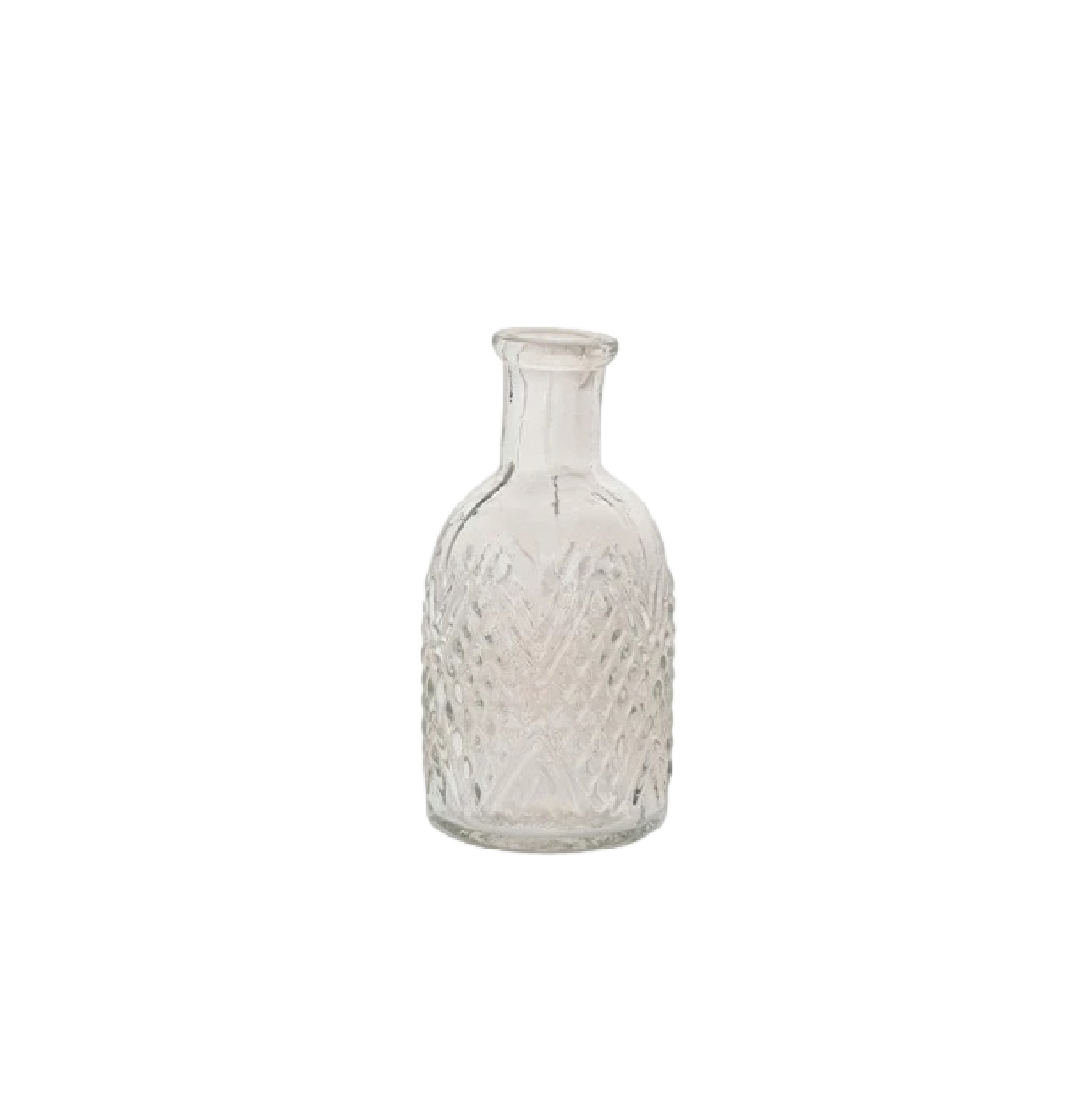 Camille Pressed Glass Vases