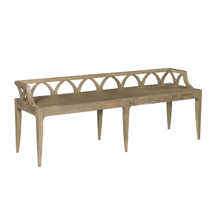 Cascade Oak Bench - Natural