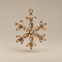 Bejeweled Snowflake Ornament