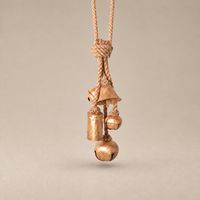 Metal Bells Jute Garland