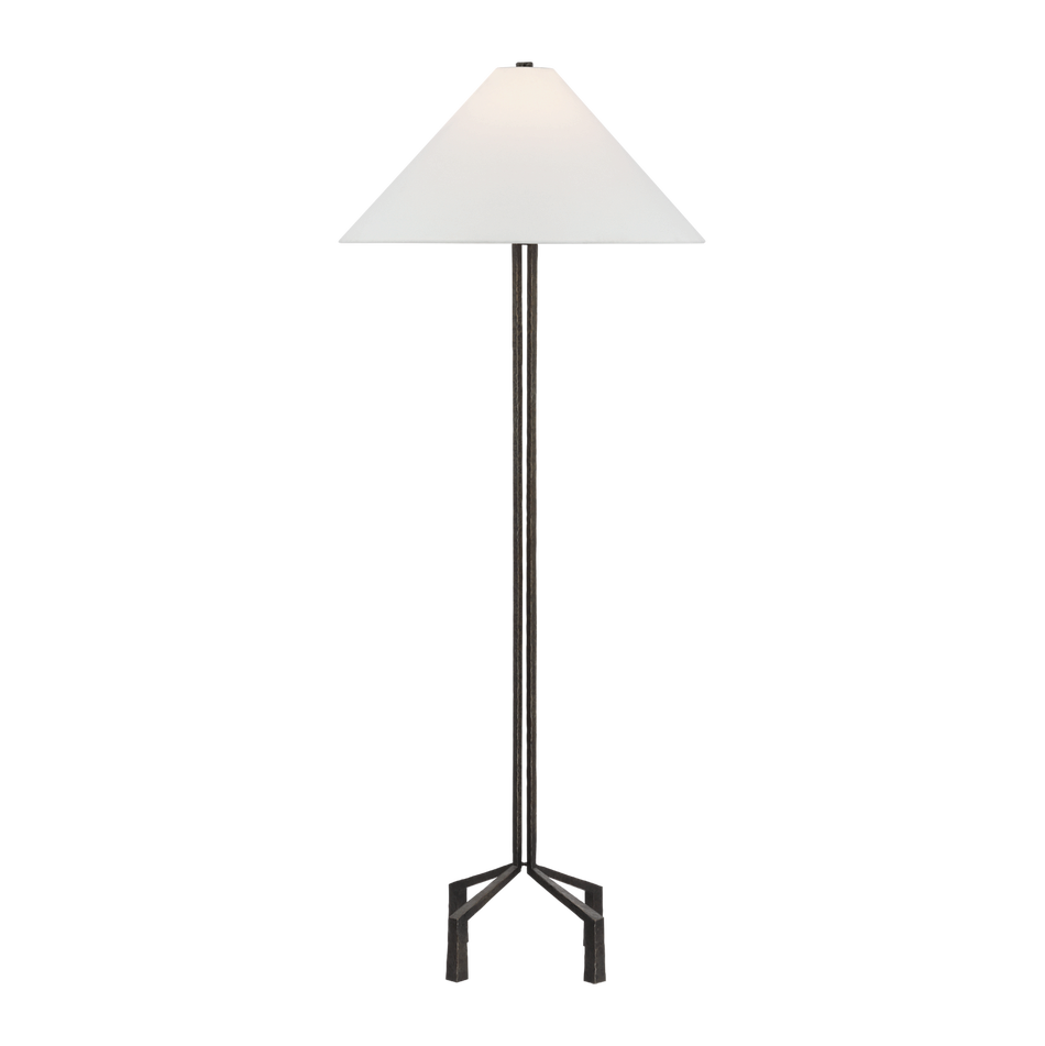 Clifford Large Forged Floor Lamp