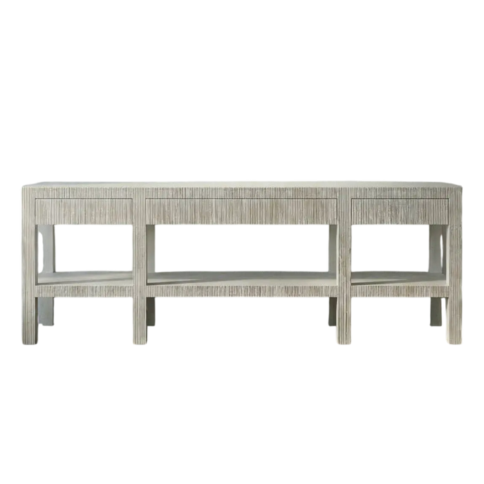 Conrad Console - White Wash