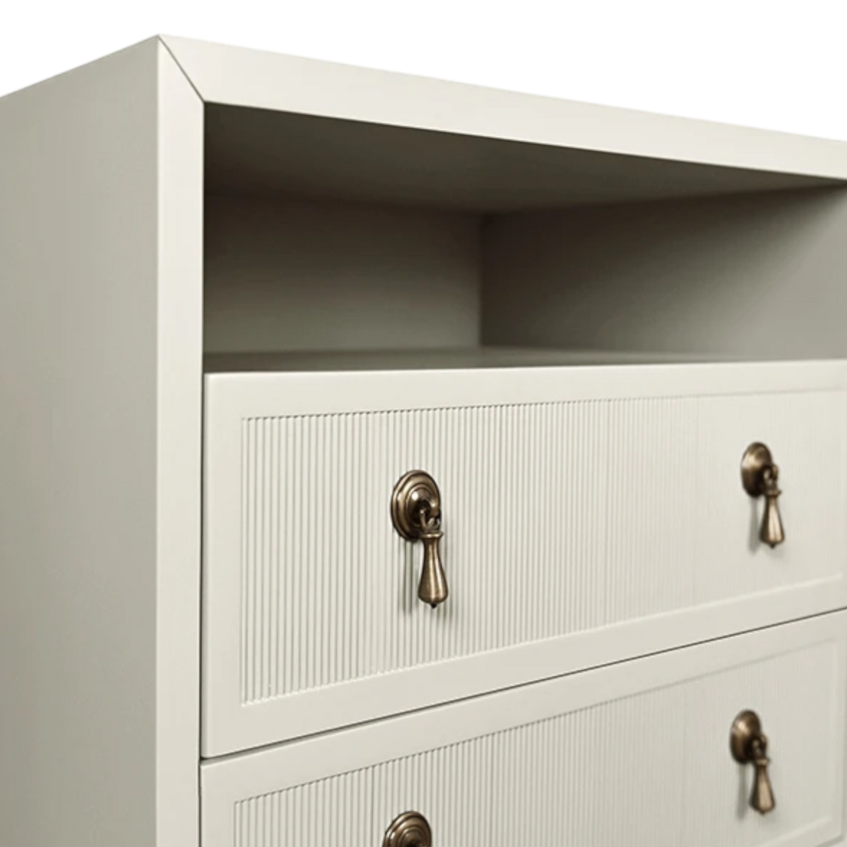 Hugh Double Nightstand - Antique White