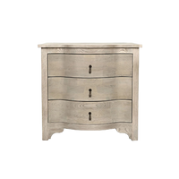 Curved Front Side Table