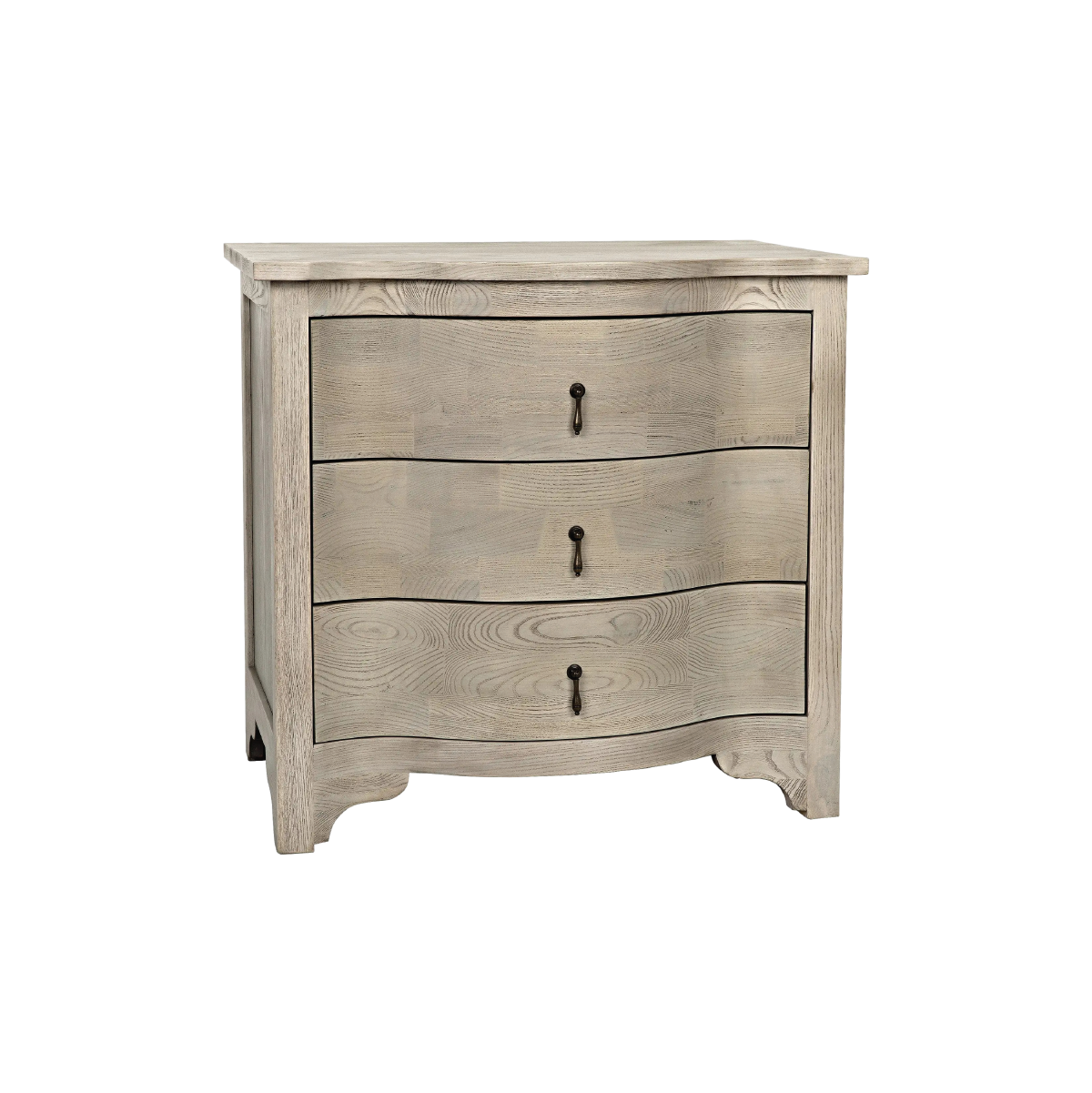 Curved Front Side Table