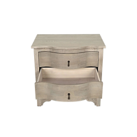 Curved Front Side Table