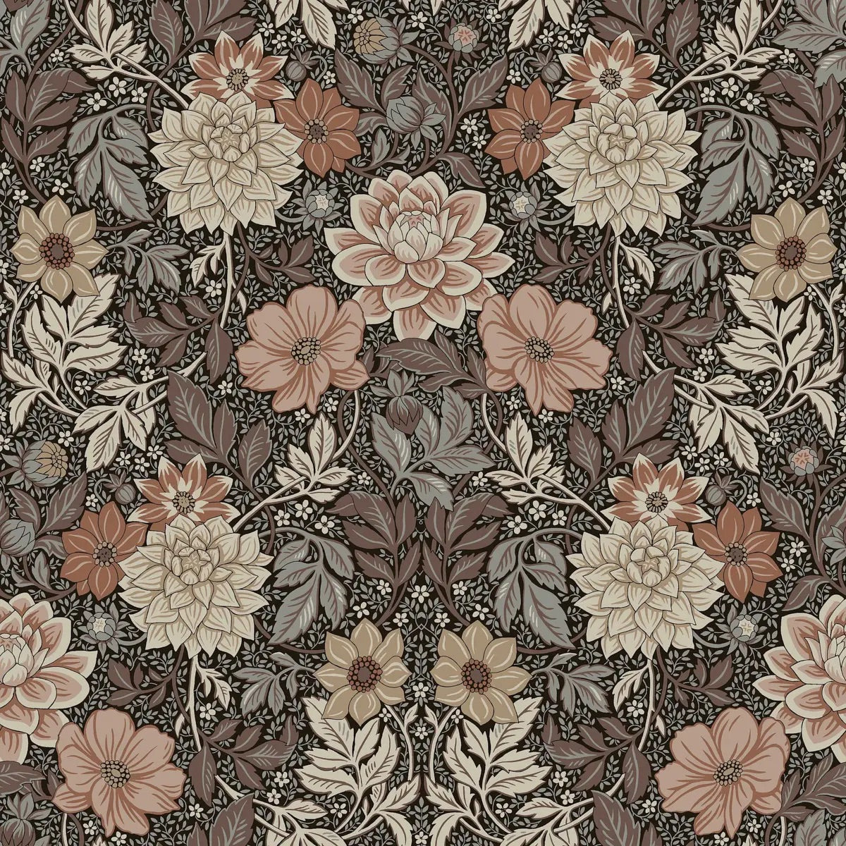 Dahlia Garden Wallpaper